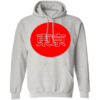 Tokyo Kanji Red Font Pullover Hoodie - Image 2