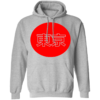 Tokyo Kanji Red Font Pullover Hoodie