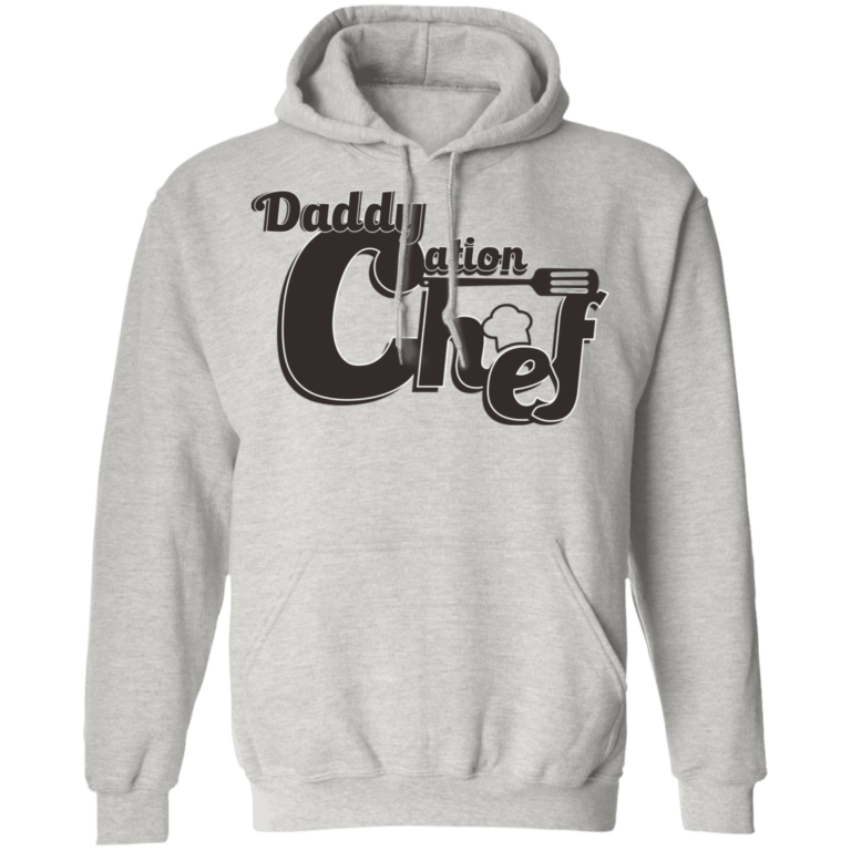 Daddy Cation Chef Fathers Day Pullover Hoodie - Neng Tee