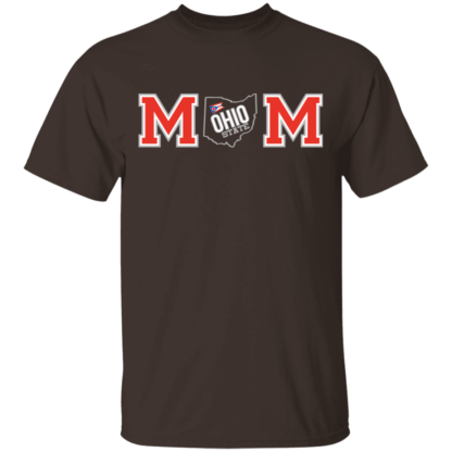 Super Mom Ohio Heart Bucks Mothers Day T-Shirt - Image 2