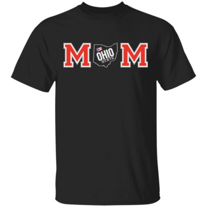 Super Mom Ohio Heart Bucks Mothers Day T-Shirt