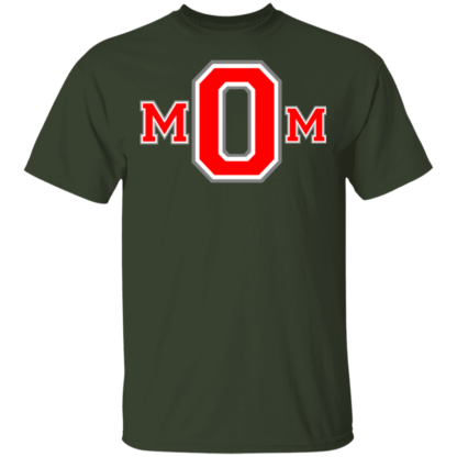 Ohio Mom Ohio State Buckeyes Mothers Day T-Shirt - Image 4