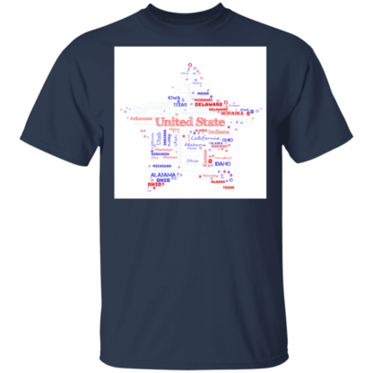 USA Star United State T-Shirt - Image 7