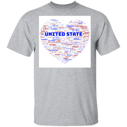 United State Love USA T-Shirt - Image 12