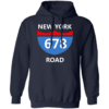 New York 678 Road USA Pullover Hoodie - Image 2
