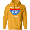New York 678 Road USA Pullover Hoodie - Image 5