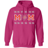 Ohio Heart Mom Bucks Ohio State Buckeyes Mothers Day Pullover Hoodie - Image 6