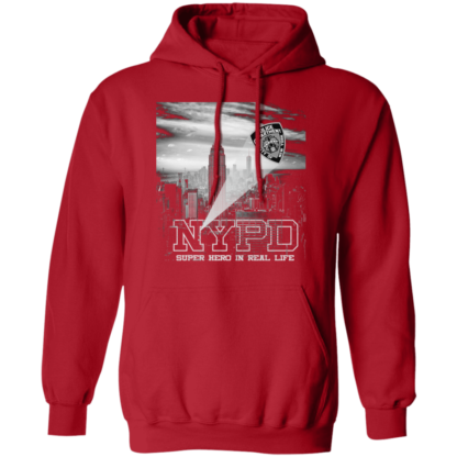 NYPD Super Hero in Real Life USA Pullover Hoodie - Image 11