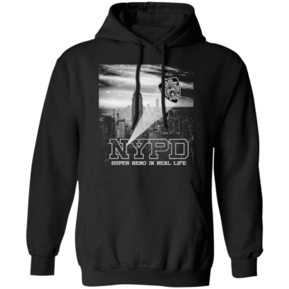 NYPD Super Hero in Real Life USA Pullover Hoodie - Image 4