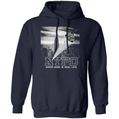 NYPD Super Hero in Real Life USA Pullover Hoodie - Image 5