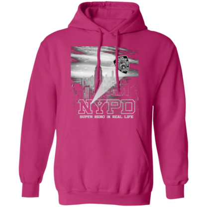 NYPD Super Hero in Real Life USA Pullover Hoodie - Image 7