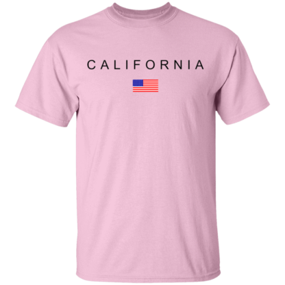 California USA Flag T-Shirt - Image 3