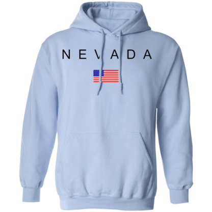 Nevada USA Flag Proud To Be Here Pullover Hoodie - Image 8