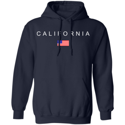 California USA Flag  Pullover Hoodie - Image 2