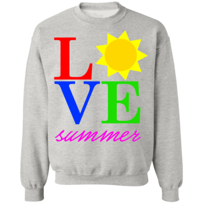 Love Summer USA Crewneck Sweatshirt - Image 2