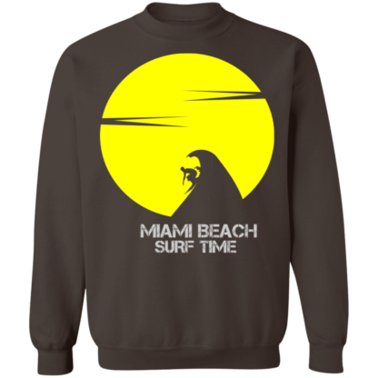 Miami Beach Surf Time Miami USA Icon Crewneck Sweatshirt - Image 5