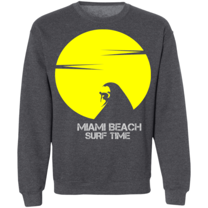 Miami Beach Surf Time Miami USA Icon Crewneck Sweatshirt - Image 7