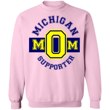 Michigan Mom Supporter Mothers Day Crewneck Sweatshirt - Image 10