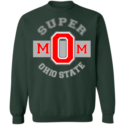 Super Mom Ohio State Buckeyes Crewneck Sweatshirt - Image 5