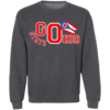 Go Ohio Flag Ohio State Buckeyes Crewneck Sweatshirt - Image 9