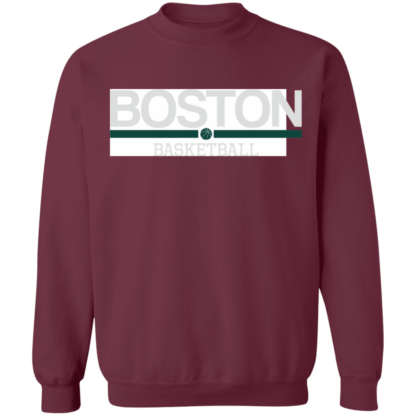 Boston Basketball Crewneck Sweatshirt - Image 2