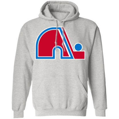 Quebec Nordiques Logo Pullover Hoodie