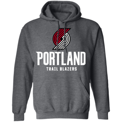 Portland Trail Blazers Logo Pullover Hoodie - Image 4