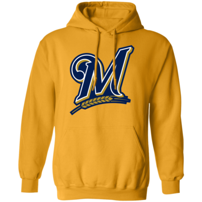 Milwaukee Brewers M Logo Pullover Hoodie - Image 6