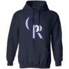 Colorado Rockies Logo Pullover Hoodie - Image 5