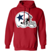 Dallas Cowboys Helmet Logo Pullover Hoodie - Image 11