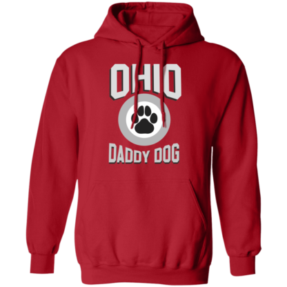 Ohio Daddy Dog Fathers Day Dog Lovers Pullover Hoodie - Image 11