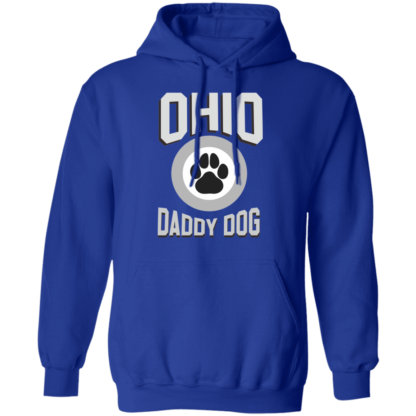 Ohio Daddy Dog Fathers Day Dog Lovers Pullover Hoodie - Image 12