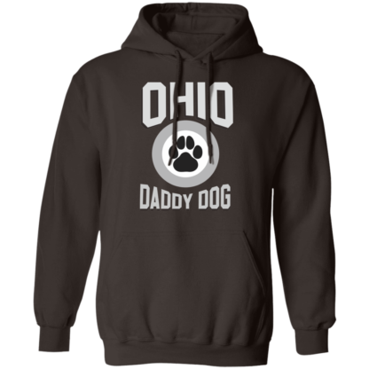 Ohio Daddy Dog Fathers Day Dog Lovers Pullover Hoodie - Image 4