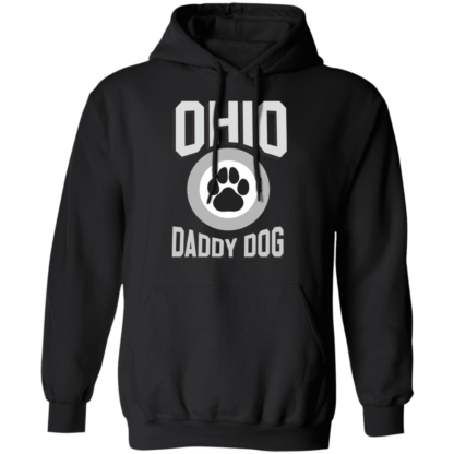 Ohio Daddy Dog Fathers Day Dog Lovers Pullover Hoodie