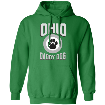 Ohio Daddy Dog Fathers Day Dog Lovers Pullover Hoodie - Image 7