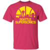 Seattle Supersonics Basketball Team T-Shirt - Image 11