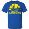 Seattle Supersonics Basketball Team T-Shirt - Image 7