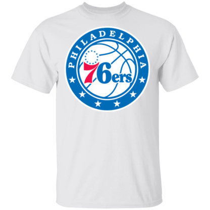 Philadelphia 76ers Sixers Logo T-Shirt - Image 2