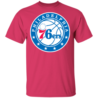 Philadelphia 76ers Sixers Logo T-Shirt - Image 12