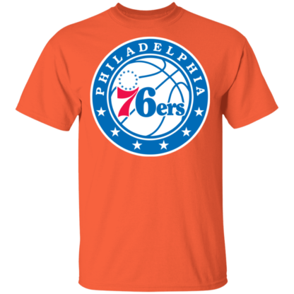 Philadelphia 76ers Sixers Logo T-Shirt - Image 4