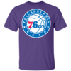 Philadelphia 76ers Sixers Logo T-Shirt - Image 5