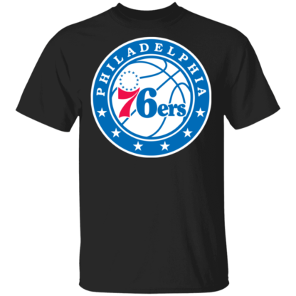 Philadelphia 76ers Sixers Logo T-Shirt - Image 10