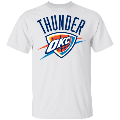 Oklahoma City Thunder Logo T-Shirt - Image 2