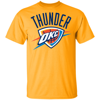 Oklahoma City Thunder Logo T-Shirt - Image 11