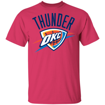 Oklahoma City Thunder Logo T-Shirt - Image 12