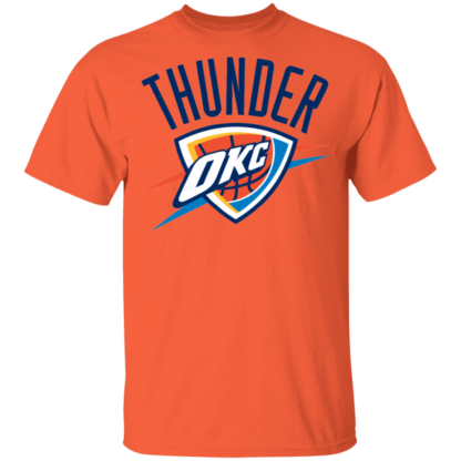 Oklahoma City Thunder Logo T-Shirt - Image 4