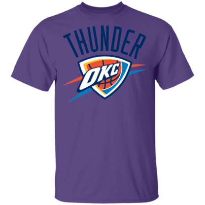 Oklahoma City Thunder Logo T-Shirt - Image 5