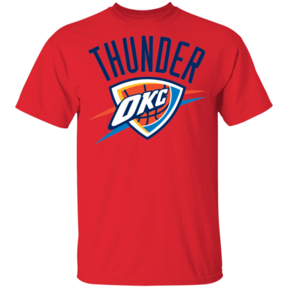 Oklahoma City Thunder Logo T-Shirt - Image 6