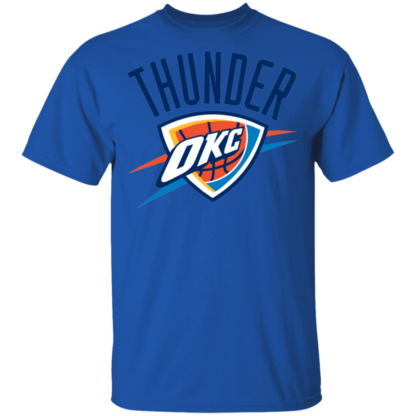 Oklahoma City Thunder Logo T-Shirt - Image 7