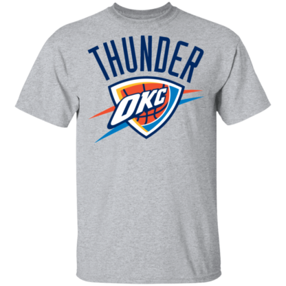 Oklahoma City Thunder Logo T-Shirt - Image 8